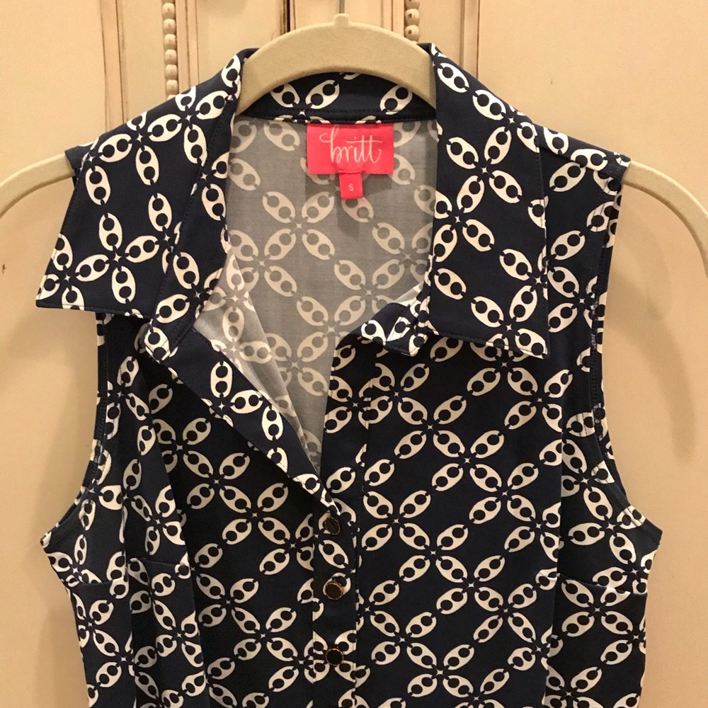 Britt Collared Tank - Picture 4 of 4